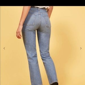 Reformation] cinthia relax light fit jean